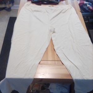 Womens Banana colored stretch/pajama pants